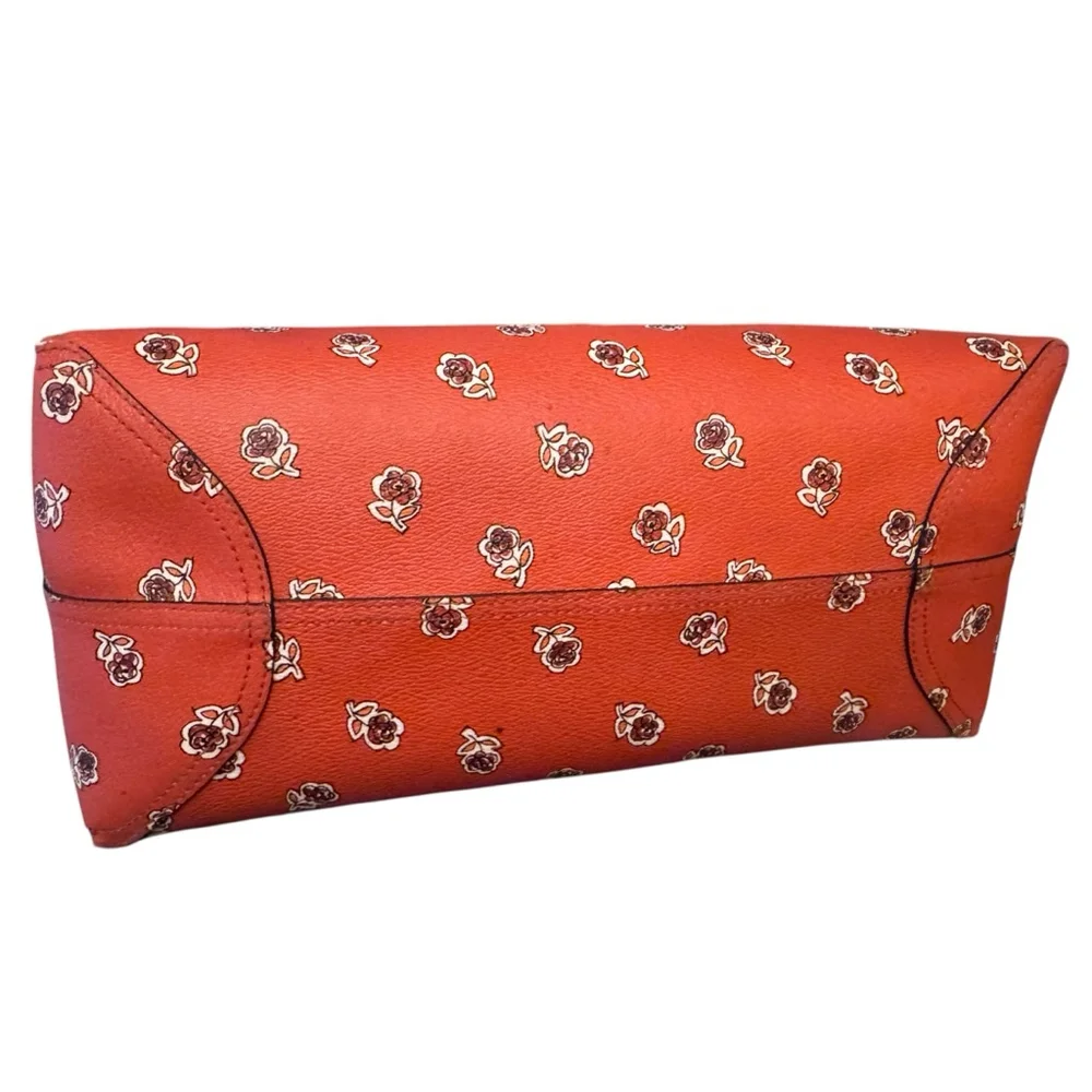 Coach City Tote With Ladybug Floral Print Reversible - Picture 11 of 16